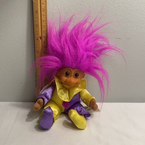 Vintage Russ Baby Troll Clown/Jester - NOS NWT - Picture 10 of 14
